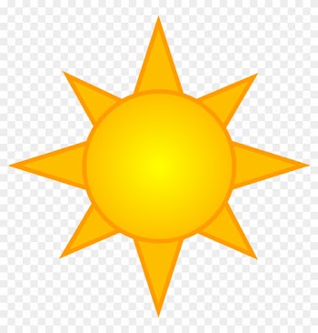 Bright Clipart Transparent Background - Clipart Sun And Clouds