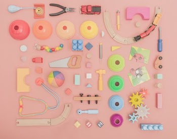 Bright Colored Kids Toys