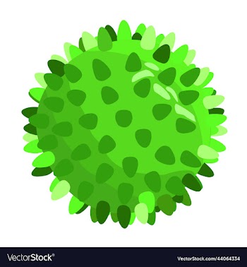 bright green ball for pets