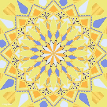 Bright mandala design | Free stock vector - 563244