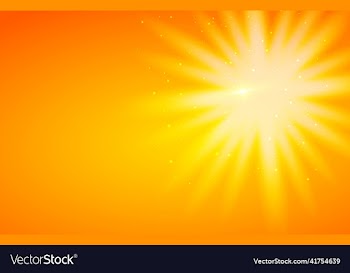 bright orange background with sparkle
