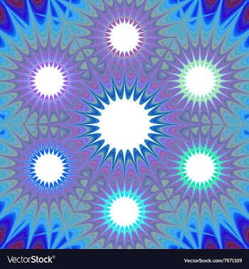 Bright Psychedelic Backdrop vector image
