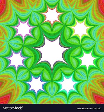 Bright Psychedelic Backdrop vector image