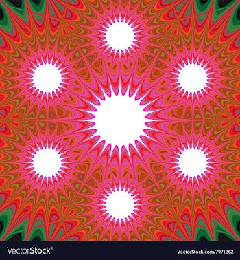 Bright Psychedelic Backdrop vector image