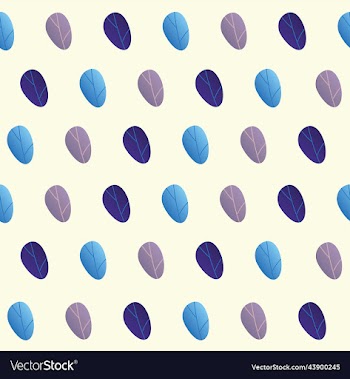 bright seamless pattern of colorful leaves