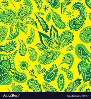  					Bright Summer Textile Pattern vector image														