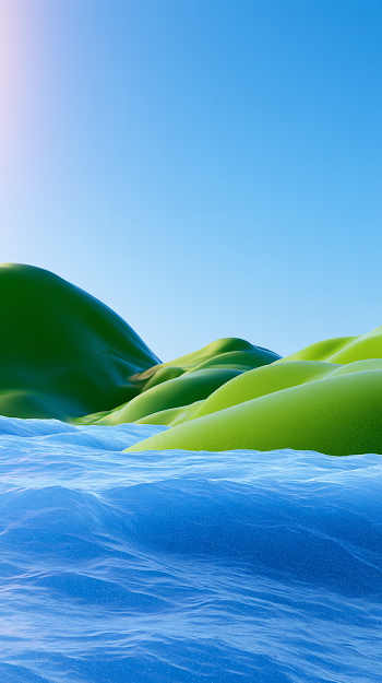 Bright Toy World Landscape