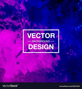 Bright watercolor background vector image