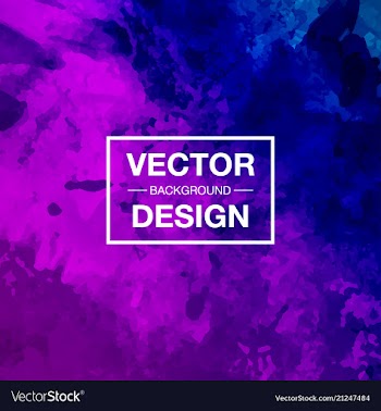 Bright watercolor background vector image