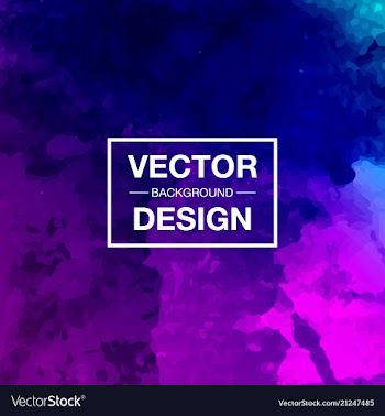 Bright watercolor background vector image