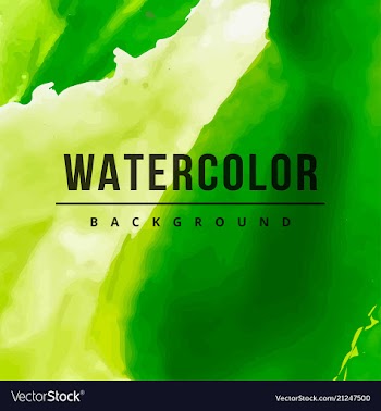 Bright watercolor background vector image
