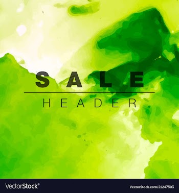 Bright watercolor background vector image