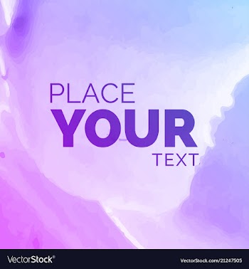 Bright watercolor background vector image