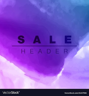 Bright watercolor background vector image