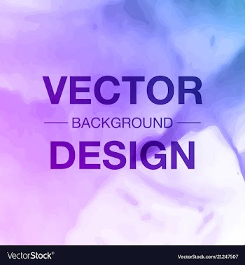 Bright watercolor background vector image