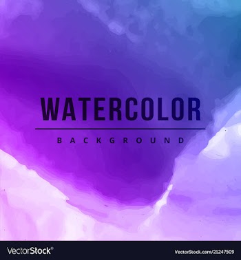 Bright watercolor background vector image