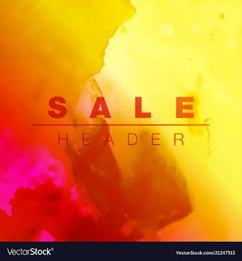 Bright watercolor background vector image