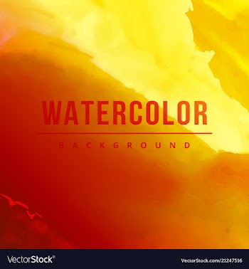 Bright watercolor background vector image