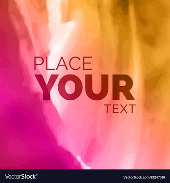 Bright watercolor background vector image