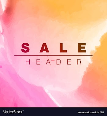 Bright watercolor background vector image
