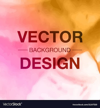 Bright watercolor background vector image