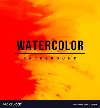 Bright watercolor background vector image