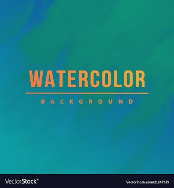 Bright watercolor background vector image