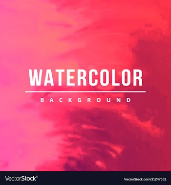 Bright watercolor background vector image