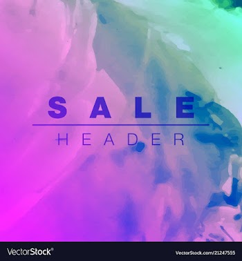 Bright watercolor background vector image