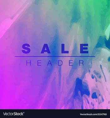 Bright watercolor background vector image