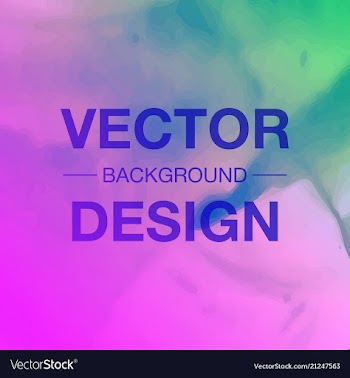 Bright watercolor background vector image