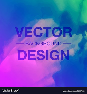 Bright watercolor background vector image