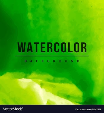 Bright watercolor background vector image
