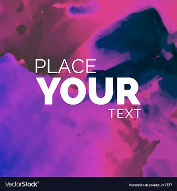 Bright watercolor background vector image