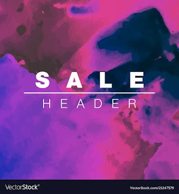 Bright watercolor background vector image