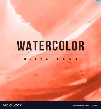 Bright watercolor background vector image