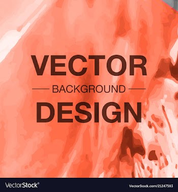 Bright watercolor background vector image