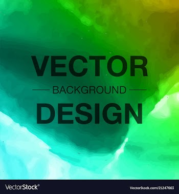 Bright watercolor background vector image
