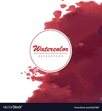 Bright watercolor background vector image