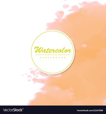 Bright watercolor background vector image