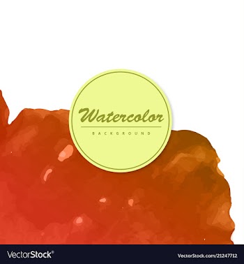 Bright watercolor background vector image