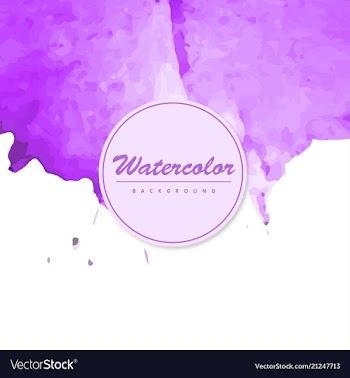 Bright watercolor background vector image