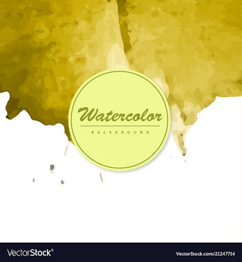 Bright watercolor background vector image