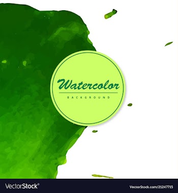Bright watercolor background vector image