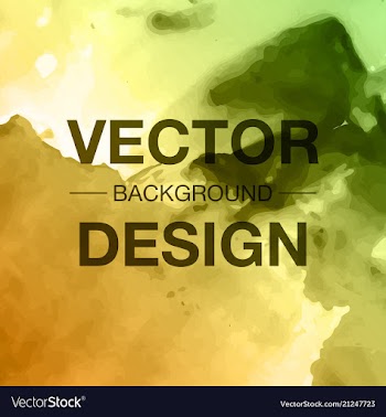 Bright watercolor background vector image