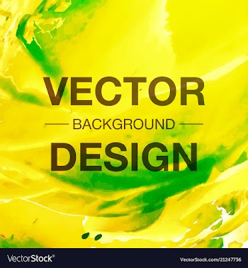 Bright watercolor background vector image