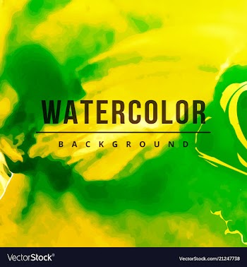 Bright watercolor background vector image