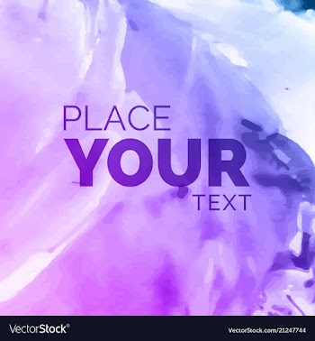 Bright watercolor background vector image