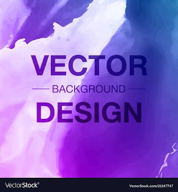 Bright watercolor background vector image