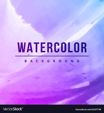 Bright watercolor background vector image